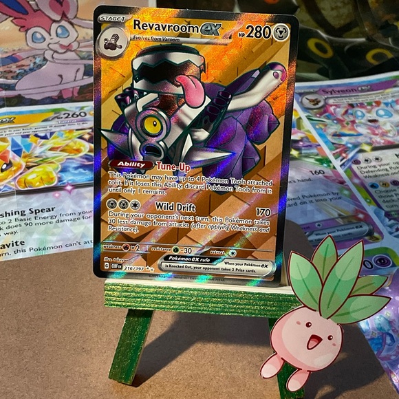 Revavroom EX Full Art SR S&V Obsidian Flames 216/197 - Picture 1 of 13